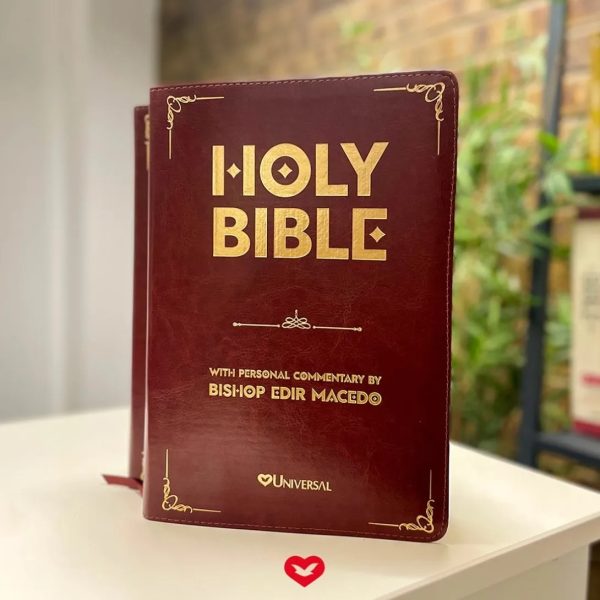 NKJV Holy Bible With Personal Commentary by Bishop Macedo